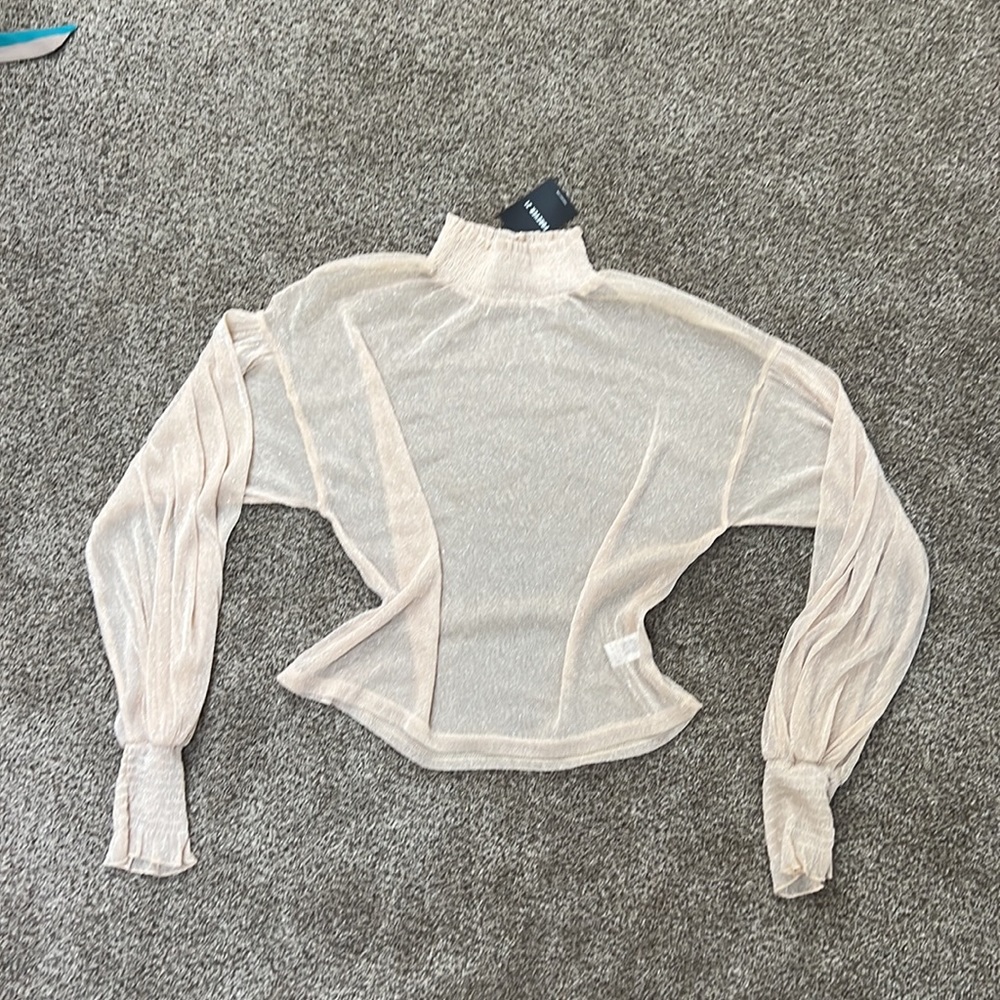 Forever 21- Nude Knit Top